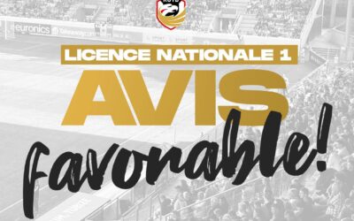 Licence Nationale 1: avis favorable !